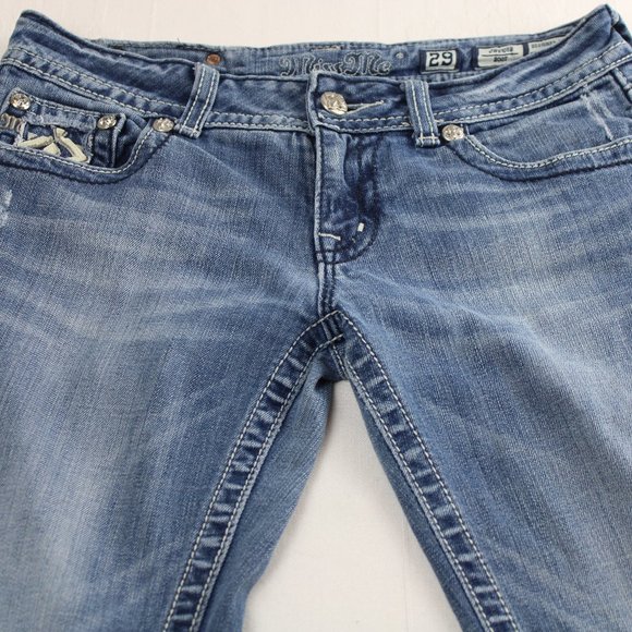 Miss Me Jeans, Boot, Low Rise, Size 29 - Picture 5 of 9
